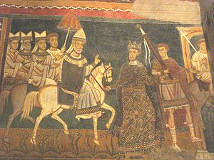 Constantin leads St Silvester's horse.jpg